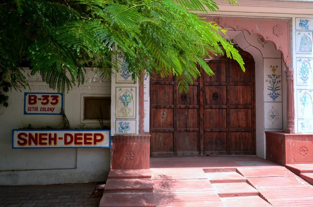 Sneh Deep Guest House Jaipur Eksteriør bilde